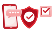 Secure user verification hover